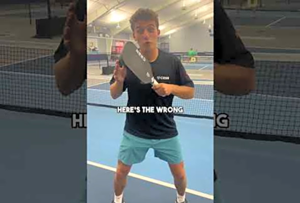 How to Handle an Aggressive Third Shot Drop! #pickleball #pickleballtips #shorts