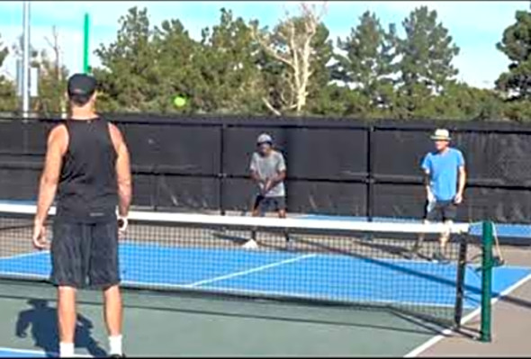SUNSET PARK PICKLEBALL WITH PETE, SEAN, SUDI, &amp; TUAN - 11/15/2021