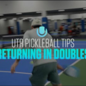 Pickleball Tips: Returning in Doubles - Rob Nunnery x UTR Sports
