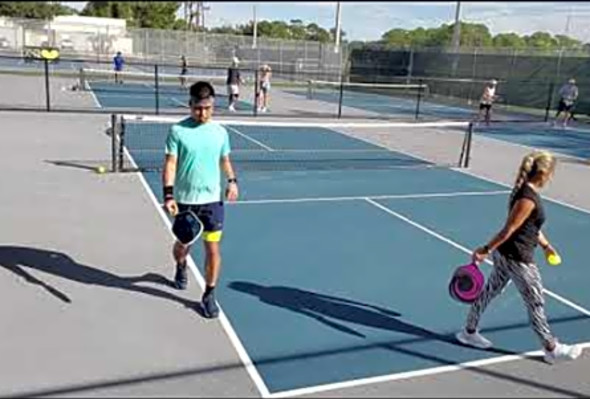 Englewood Moneyball Pickleball Tournament- Dominic Catalano - Mixed 3.5 Game 3