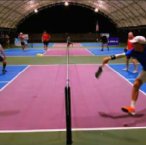 Gold Medal Match Dink for the Pink Pickleball Classic Moneyball, 45