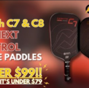 Game-Changing Value: Dive into the A11N Zenith C7 and C8 Pickleball Padd...