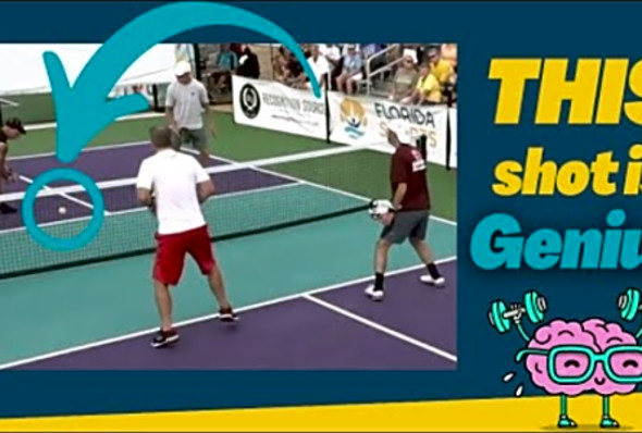 Add this powerful pickleball strategy to your game