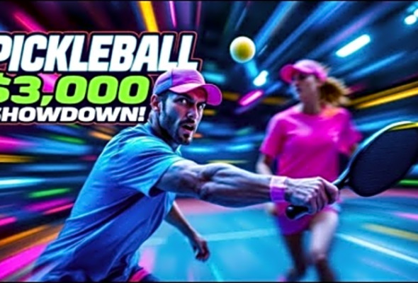$3000 Pickleball Tournament Mixed Doubles Second Round Match