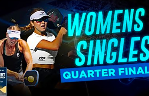 Anna Leigh Waters v Lina Padegimaite at the Veolia Desert Ridge Open