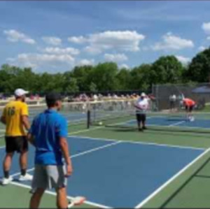 Gold Medal Pickleball Mens Doubles 5.0 Match at North Mid-Atlantic Regio...