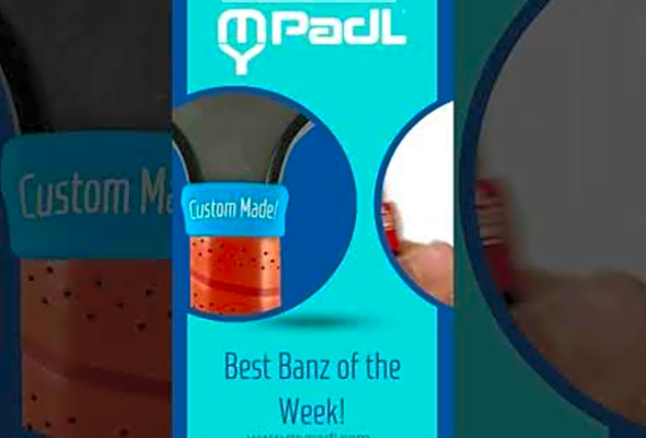 Oh no, Best Banz of the Week! #pickleball #paddle #mypadl #makeityours #creative #best