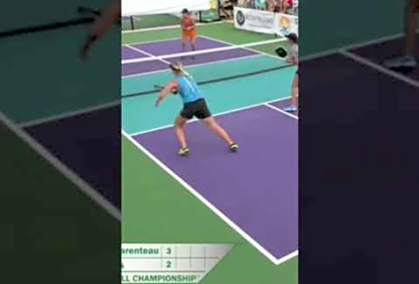 Unreal Pickleball skills #amazing #skills #pickleball #toogood #shorts