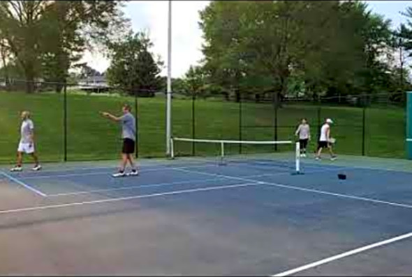 Frank&#039;s birthday pickleball tournament 6:6