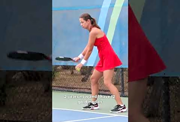Welcome the world-renowned pickleball champions Riley Bohnert&amp;Salome Devidze to our Halara family!