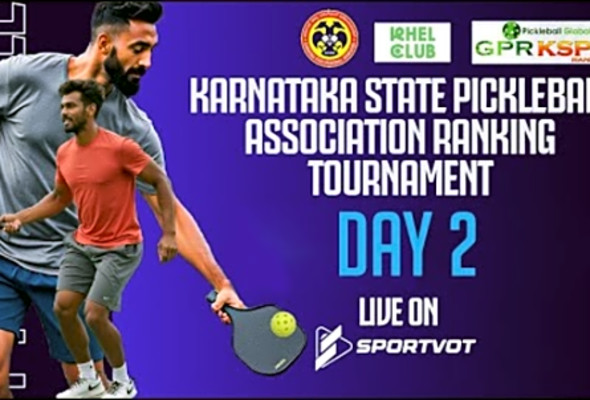 DAY 2 - KARNATAKA STATE PICKLEBALL ASSOCIATION RANKING