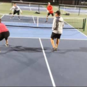 SOFT GAME DINKS! Mixed Doubles 4.0 Pickleball Rec Game at Midway Park in...