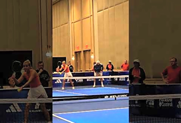 Jack Sock mixed doubles, Pickleball Cup Las Vegas 2024