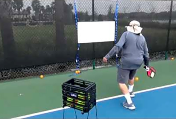 LOMD Pickleball Homemade Mini Wall Practice