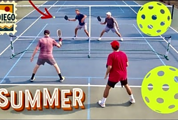 San Diego Summer Pickleball Highlights Guys Club Round Robin Battle Royale
