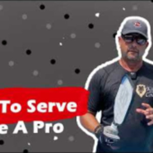 THE PERFECT SERVE TECHNIQUE - Succesful Pickleball Strategies Of SERVING...