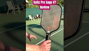 Best New Gen Pickleball Paddle?! Vatic Pro Saga V7 Paddle Review #sports #tournament #best
