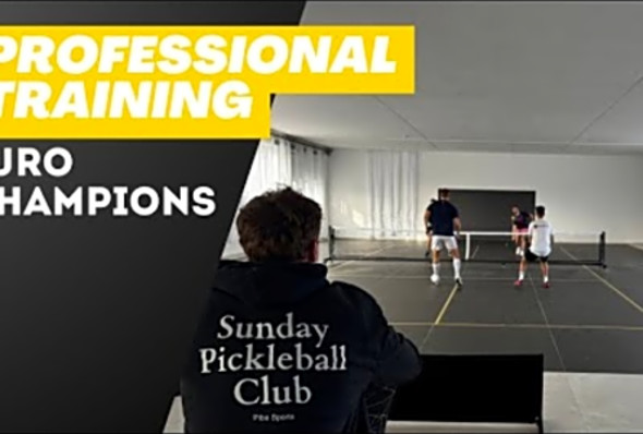 European Pickleball Pro&#039;s Training - Grau, Grunert, Nothnagel &amp; Regler - www.pickleballcorner.de
