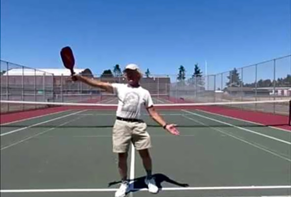 Pickleball fundamentals 07 The follow through