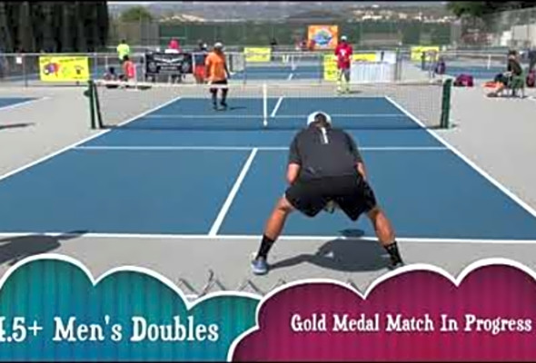 Pickleball Man In California