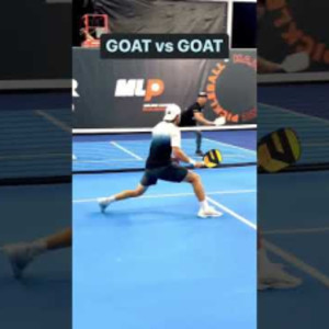 Pickleball GOATS butting heads