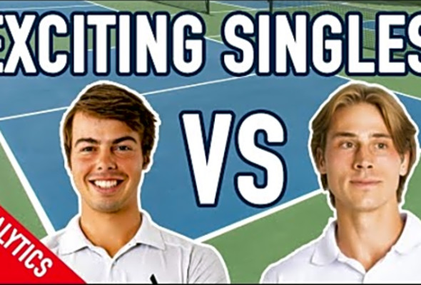 Exciting Singles - Ben Johns VS Christian Alshon at Desert Ridge Pickleball Tourney