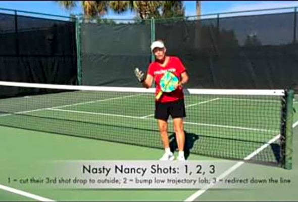 Pickleball: &quot;Nasty Nancy Shots&quot;, Deb Harrison
