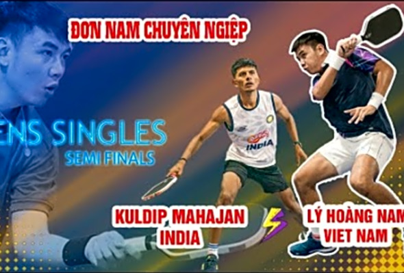 L Hong Nam vs Kuldip Intense Pickleball Match Between Vietnam and India