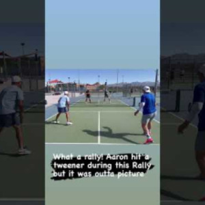 What A Rally #pickleball #Highlights #Sports #Fun #action