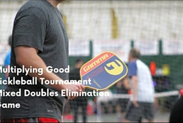 Multiplying Good Pickleball Tournament - Riley Harden &amp; Hannah Carpenter Mixed Doubles Bracket Game
