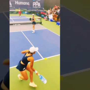 Amazing rally by Womens Pickleball #pickleballhighlights