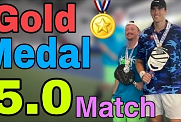 Gold Medal Match 5.0 Pickleball Men&#039;s Doubles