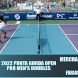 2022 Punta Gorda Pickleball Open Men&#039;s Doubles: Merchant/Navratil VS Far...