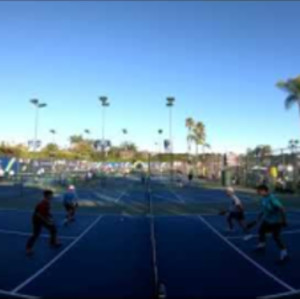 Newport Winter Open Men&#039;s Doubles Pro Rec Play Collin Johns J.W. Johnson...