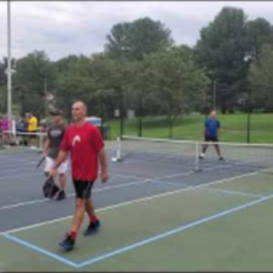 Frank&#039;s pickleball tournament 6:6. August 15, 2020.