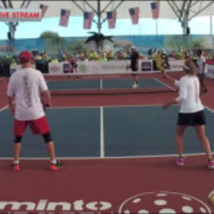 Pre-Recorded Live: Mixed Doubles 45 GOLD - Minto US Open Pickleball Cham...