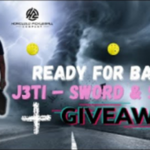 Discovered Like a Sword. Tested Like a Legend. - J3Ti Pickleball Paddle ...