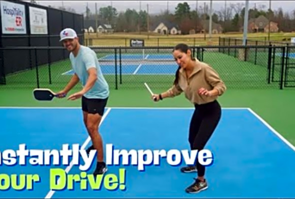 Three Ways To Easily Improve Your Drive In Pickleball