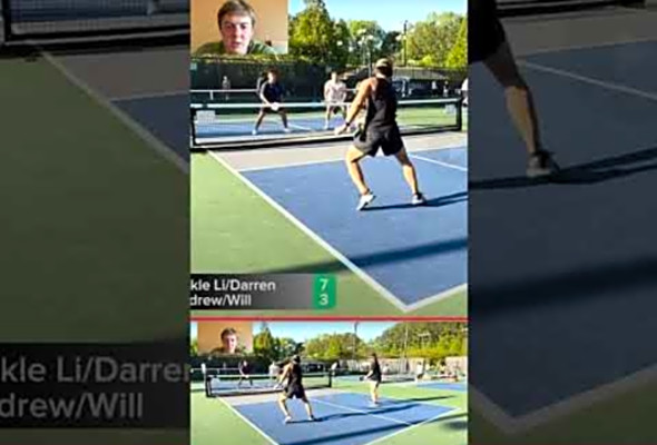 4.0 Match Analysis #pickleballtips #shorts #pickleball