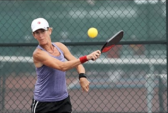 Pickleball is played at The Court Yard, in West Chester Ohio, during &quot;Open play&quot;.