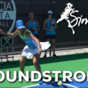 Coach Simone - Ball Machine Drill #6 - Groundstrokes