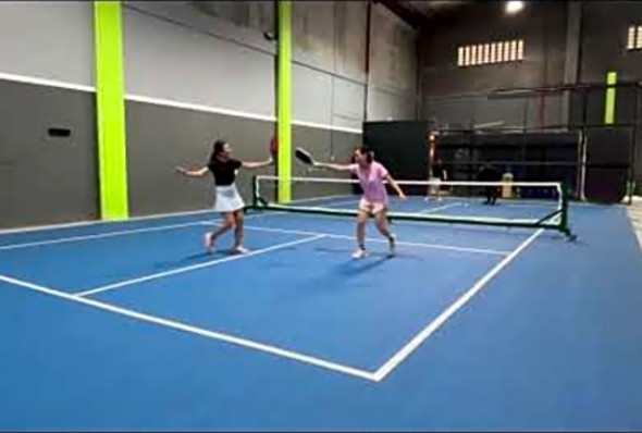 Pickleball Diaries game highlights: faye/lou vs em/dennis
