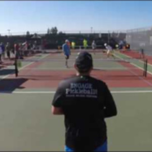 Tustin Winter PIckleball Classic 2017 MD Open Game 2 Moore/Shomaker VS. ...