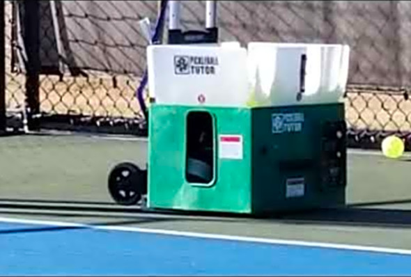 Pickleball Frisco , TX ( Frisco Lakes Amenity Center North ) Outdoor Courts Pickleball Tutor Machine