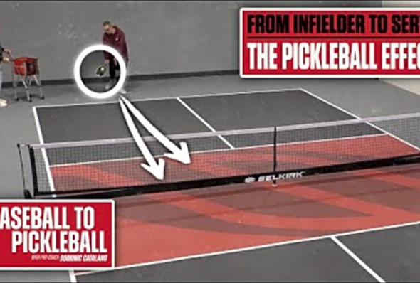 Pickleball Serve Skills You Can Learn from Baseball Fielding