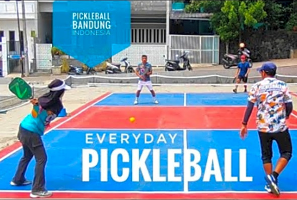 PICKLEBALL BANDUNG - MIXED&#039;S DOUBLES - Helmi/Arrie vs Sita/Deded - Pickleball Indonesia