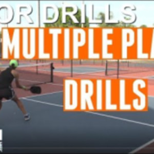 Pickleball Tutor Drills with Simone Jardim: Multiple Player Drills