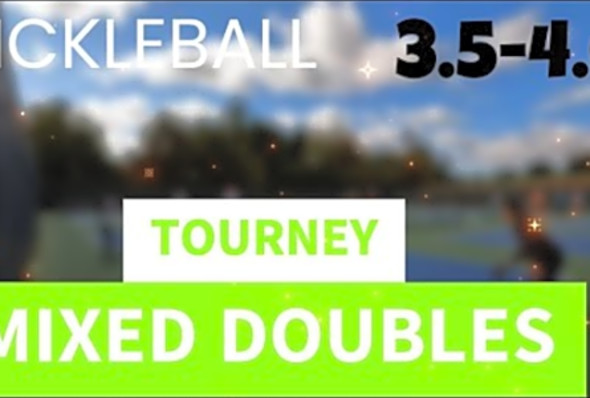 Pickleball Tourney Mixed Doubles 3.5 - Jorge/Erin vs Eric/Marika #pickleball