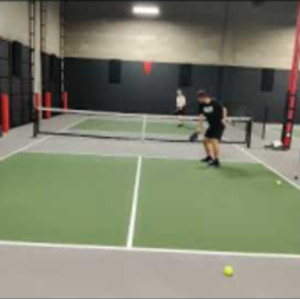 Amateur Pickleball Learns Baseline Drives from Professional