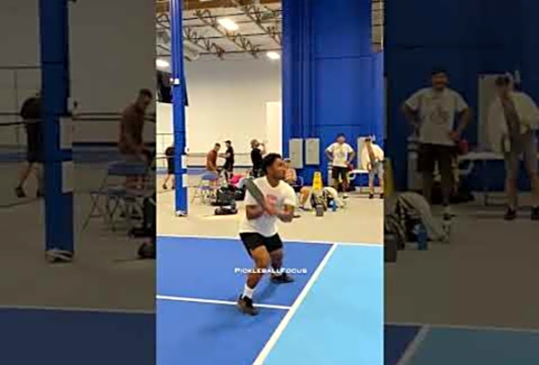 Pesa Teoni sliding through Pickleball Kingdom (August (&#039;22)